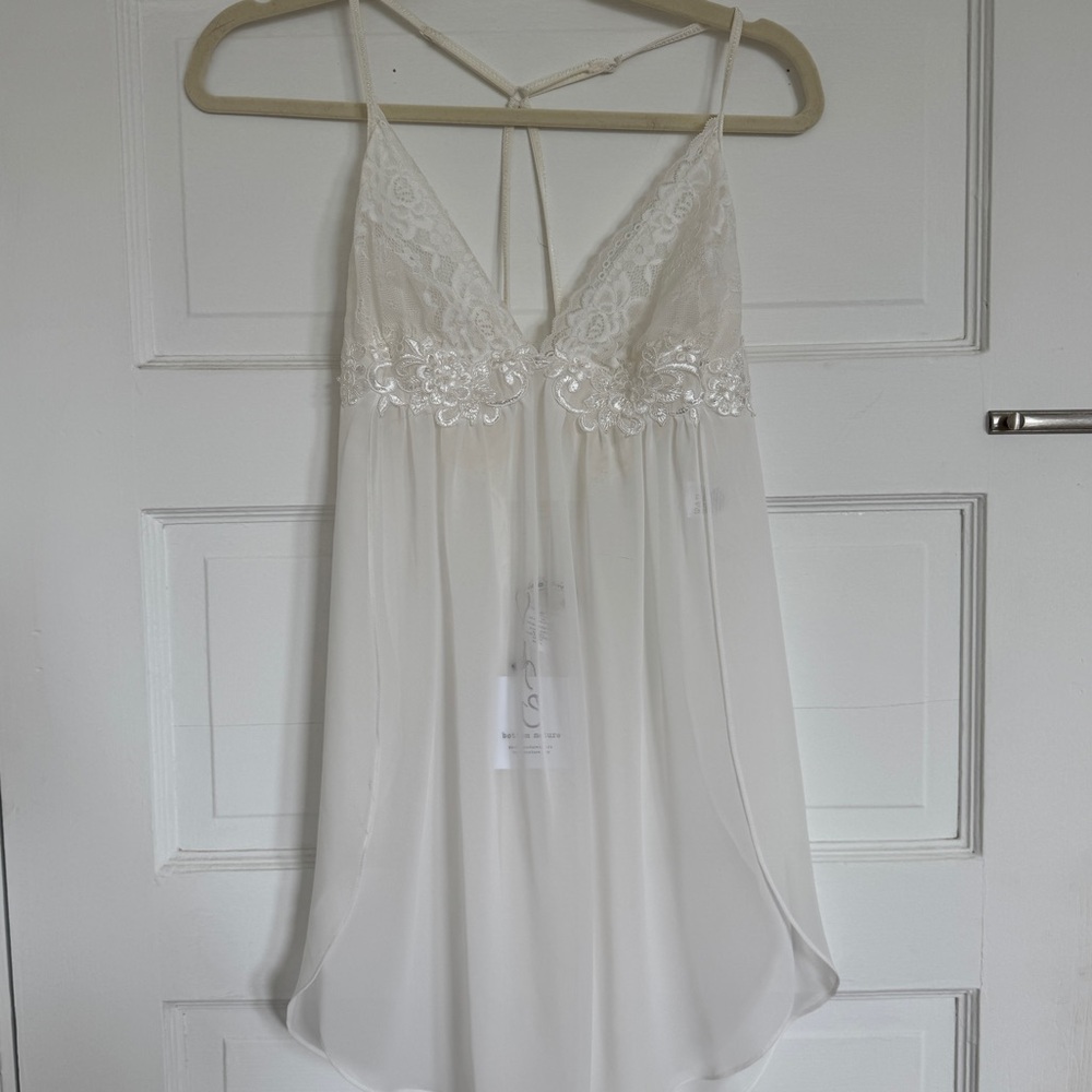 Bridal Vintage Lace Slip Dress